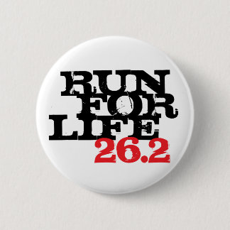 Laufen Sie für Leben 26,2 Button