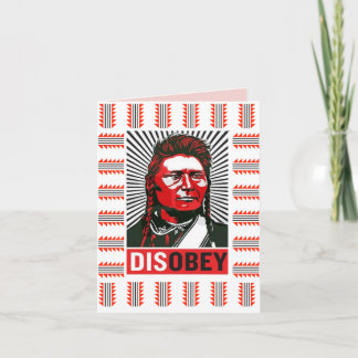 Laufen Sie nicht mehr Gruß-Karte leer Karte