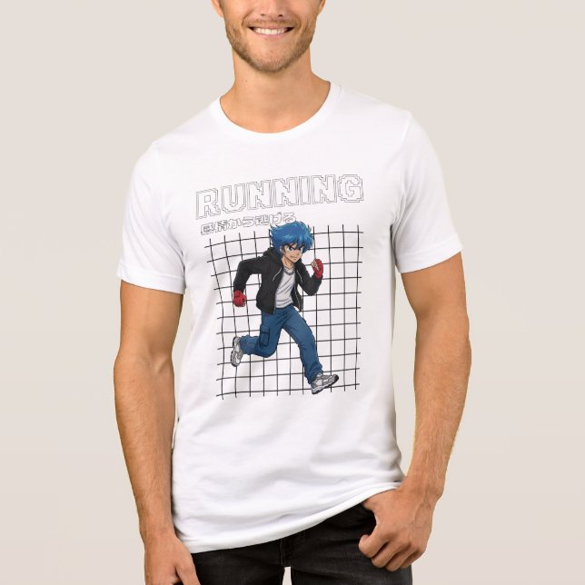 Laufen Tri-Blend Shirt (Vorderseite)