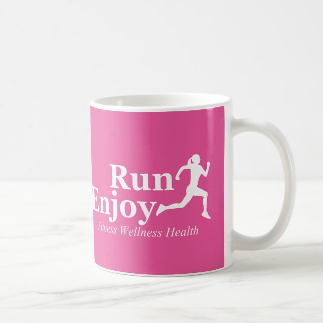 Laufen und genießen tasse (Rechts)