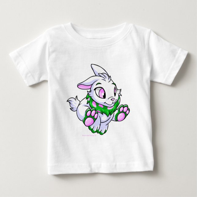 Laufen von grünem Cybunny Baby T-shirt (Vorderseite)