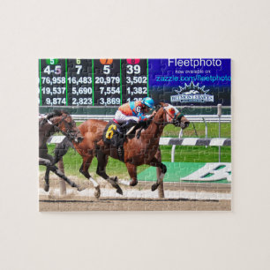 Laufen von schönem Belmont Park Puzzle