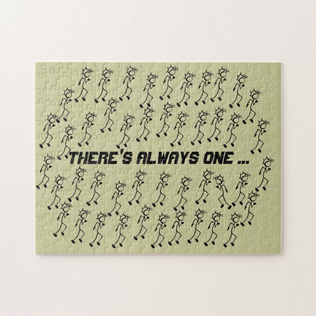 Laufen von Stickman Track und Field Puzzle (Horizontal)