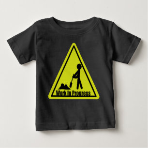 Laufende Arbeiten - Maßgeschneiderte Baby T-shirt
