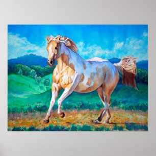 Laufende Farbe Poster