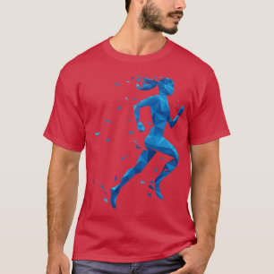 Laufende Frauen T-Shirt