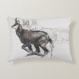 Laufende Gämse Dekokissen