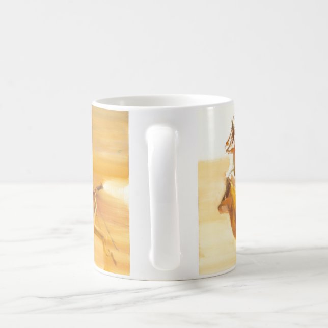 Laufende Gazellen 2010 Kaffeetasse (Henkel)