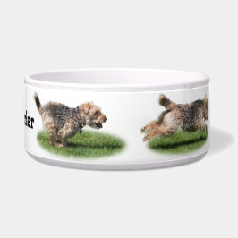 Laufende Hundeschüssel Walisers Terrier Napf