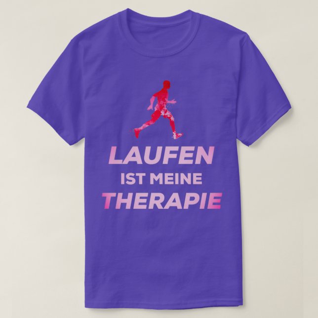 Laufende Joggen-Slogan-Geschenk T-Shirt (Design vorne)