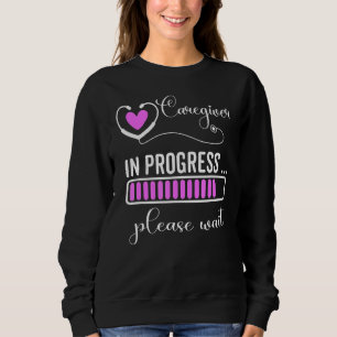 Laufende Karriere bitte warten Sweatshirt