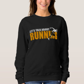 Laufende Marathon Runner Liebe Trail Training Sweatshirt