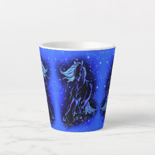 Laufende Pferde Latte Tasse