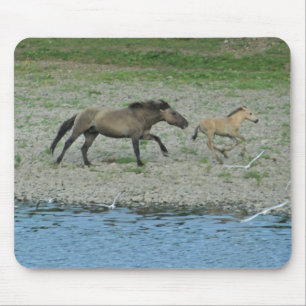laufende Pferde Mousepad