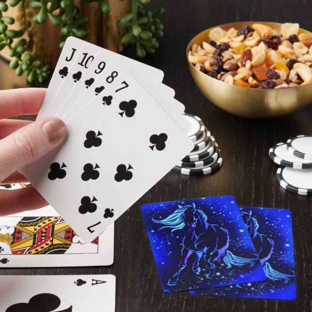 Laufende Pferde Spielkarten (In Situ)