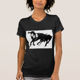 Laufende Pferde T-Shirt