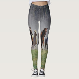 Laufende PferdeLeggings Leggings