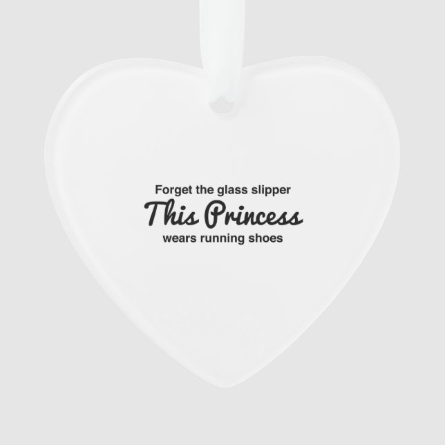 Laufende Prinzessin Ornament (Vorderseite)