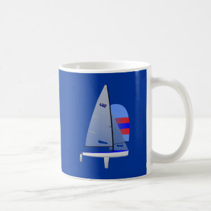 Laufende Segelboot 470 onedesign olympische Klasse Tasse