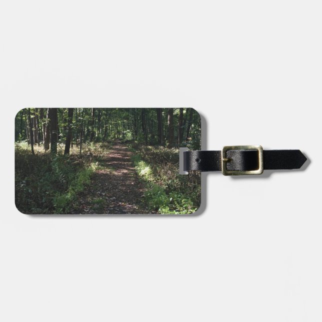 Laufende Spuren sind die besten Spuren Gepäckanhänger (Vorderseite horizontal)