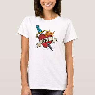 Laufende Tätowierung T-Shirt