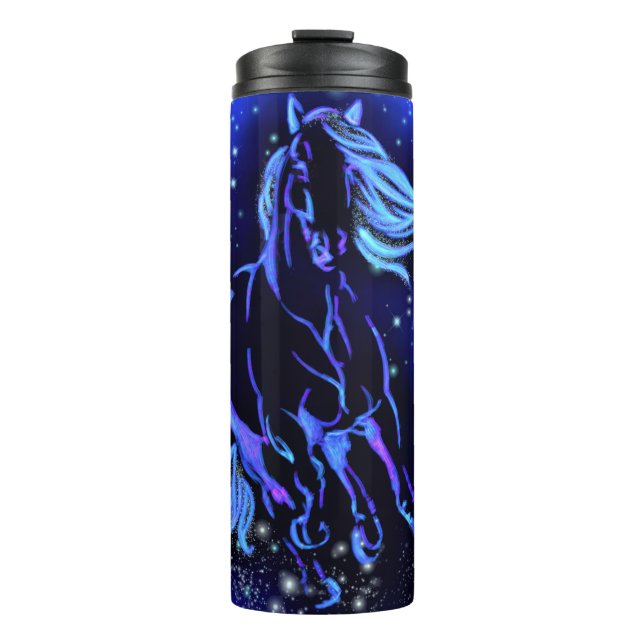 Laufender Hornwärmer Thermosbecher (Vorderseite)