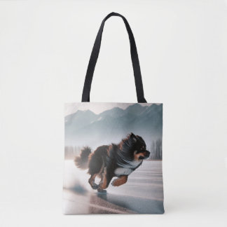 Laufender Hund Tragetasche