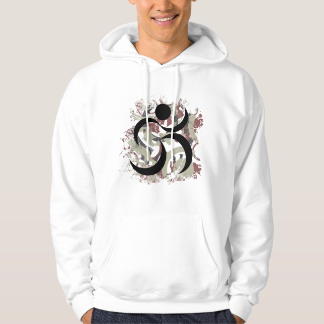 Laufender Mann Hoodie (Vorderseite)