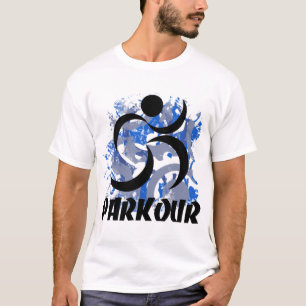 Laufender Mann Parkour T-Shirt
