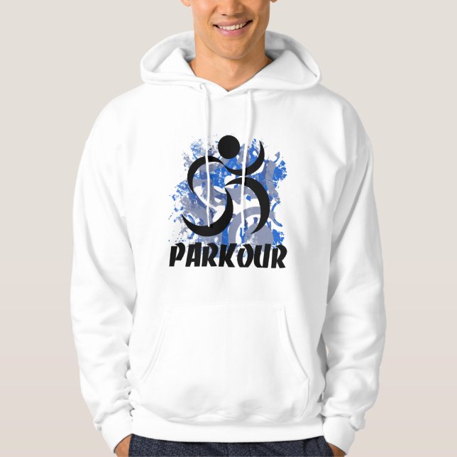 Laufender Mann PK Hoodie (Vorderseite)