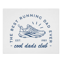 Laufender Papa-Laufverein der beste Läufer-Trainer