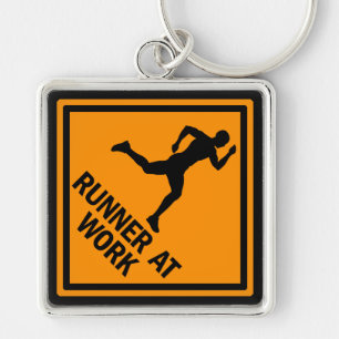 Laufender Schlüsselanhänger