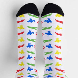 Laufender Silken Windhound Socken