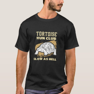 Laufender Tortoise Run Club T-Shirt