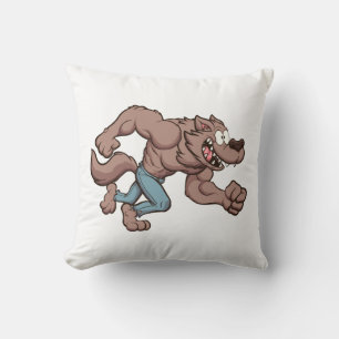 laufender Werwolf Kissen