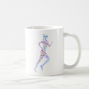 Laufendes Mädchen Tasse