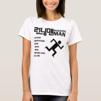 Laufendes Mann-Crew-T-Shirt - Damen