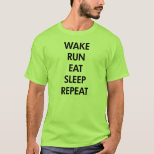 Laufendes Motivations-Shirt T-Shirt
