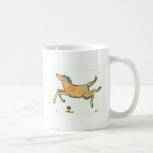 laufendes Pferd Tasse