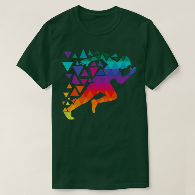 Läufer 1 T-Shirt (Design vorne)