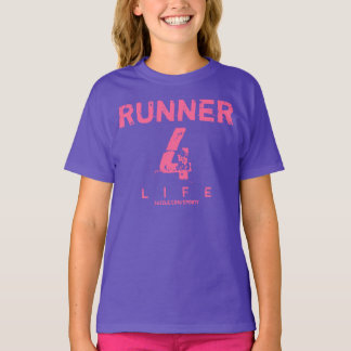 Läufer 4 Life - Pink T-Shirt