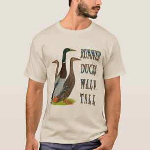 Läufer-Enten-Weg hoch T-Shirt