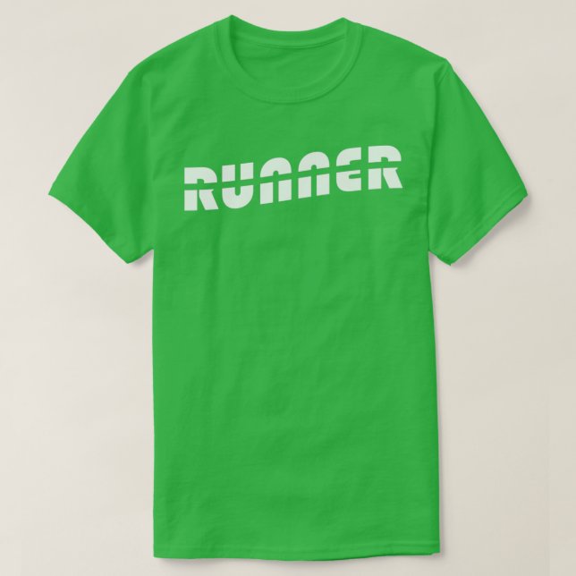 Läufer T-Shirt (Design vorne)