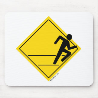 Läufer-Überfahrt Mousepad