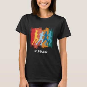Läuferbekleidung Lustiges Outfit für laufende Spor T-Shirt