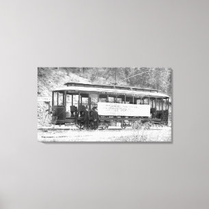 Laufkatze des Washington-Wasser-Power-Co. Leinwanddruck