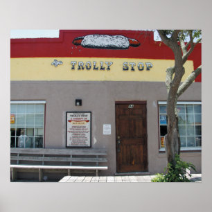 Laufkatze-Halt Poster