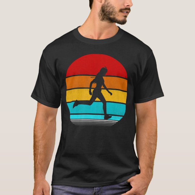 Laufmädchen T-Shirt (Vorderseite)