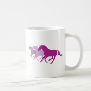 Laufpferd (Lila) Tasse