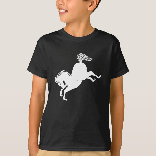 Laufpferd T-Shirt (Vorderseite)